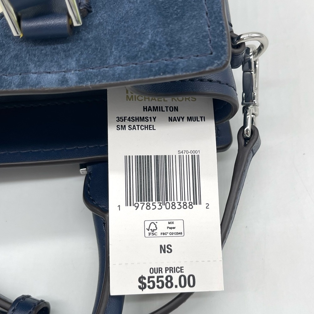 Michael Kors Hamilton Small Patchwork Satchel Crossbody - Picture 7 of 7